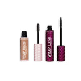 Revolution Wrap tubing mascara brow duo Burgundy Medium Brown (British brand)
