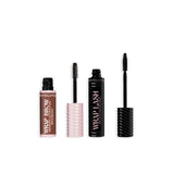Revolution brow and mascara duo black dark brown (British brand)