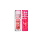 Revolution Pout Lip Oil Duo Watermelon Shimmer - British product