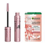 Maybelline Sky High mascara and Garnier eye mask bundle, UK version