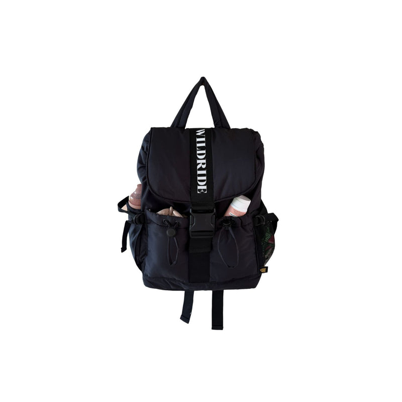 Wildride recycled adult backpack black - UK version
