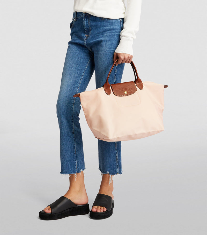 Longchamp Le Pliage medium recycled polyamide handbag, UK version