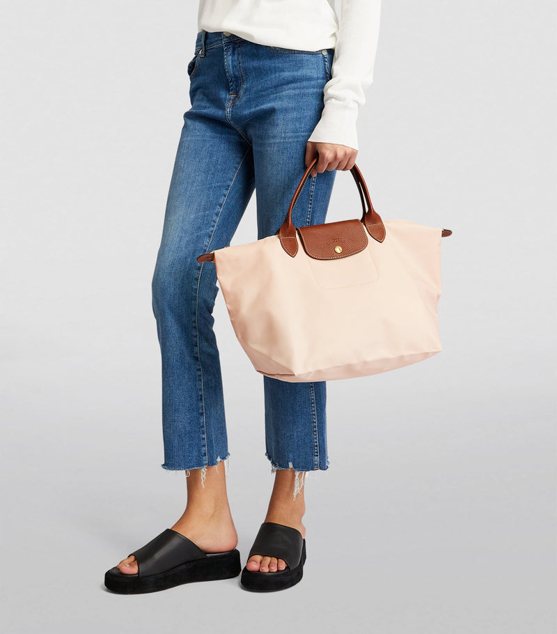 Longchamp Le Pliage medium recycled polyamide handbag, UK version