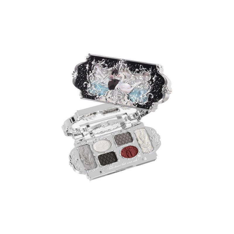 Flower Knows Swan Ballet six-colour palette Black Swan (British brand)