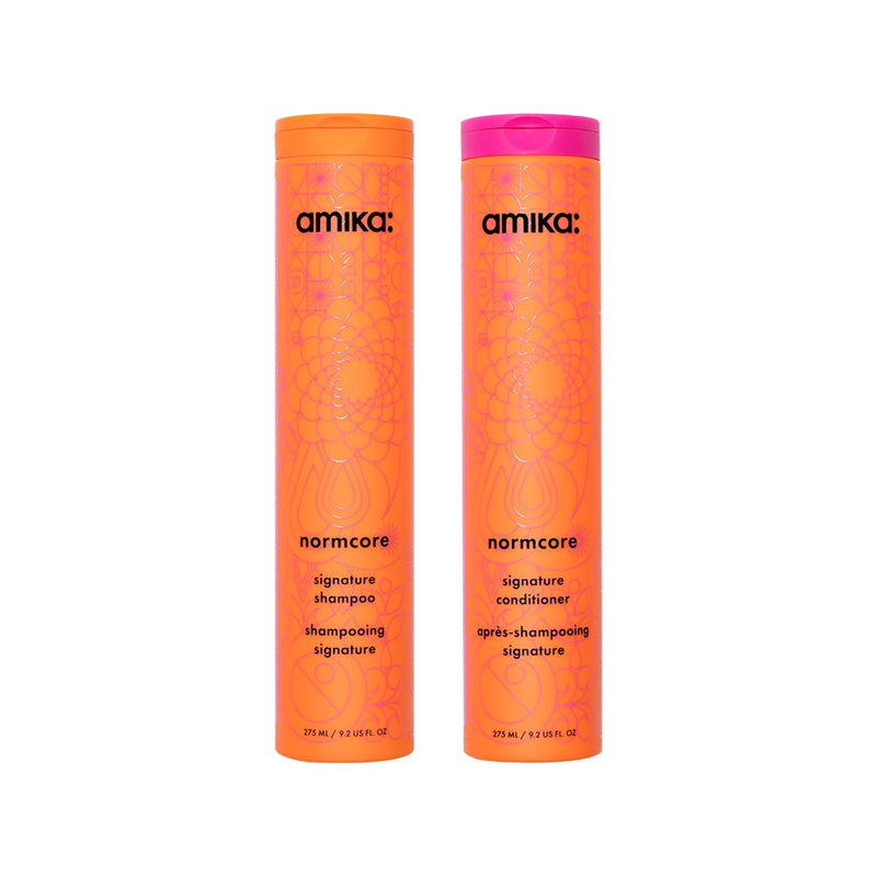 Amika Normcore Signature Shampoo and Conditioner Bundle 275ml, UK version