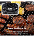 Tower charcoal smoker grill 2-in-1 (British brand)