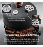 Tower charcoal smoker grill 2-in-1 (British brand)