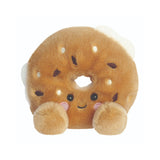 Aurora Palm Pals Tony Everything Bagel plush toy 5 inch, imported from the UK