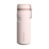 Boots Stanley IceFlow Twist Flip Water Bottle 0.47L Rose Quartz- Buy online at McGrocer