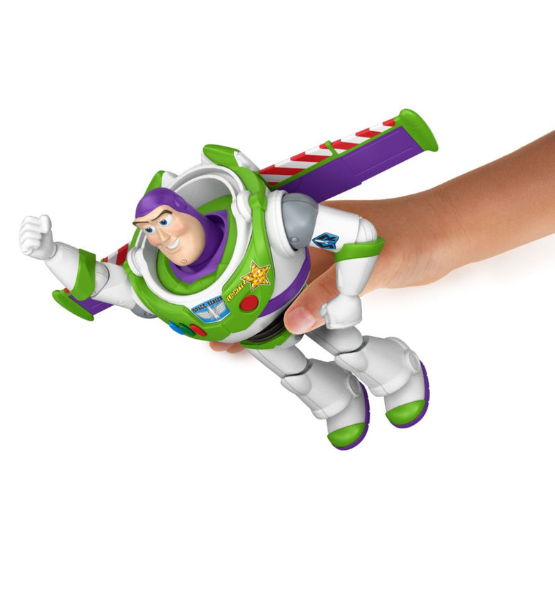Mattel Buzz Lightyear action figure 10-inch, imported from the UK