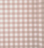 Clair de Lune gingham anti-roll wedge changing mat 69x44x8 cm, UK version