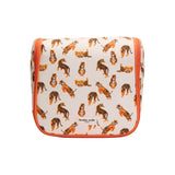 Fenella Smith Lyla Hanging Washbag recycled cotton blend (British brand)