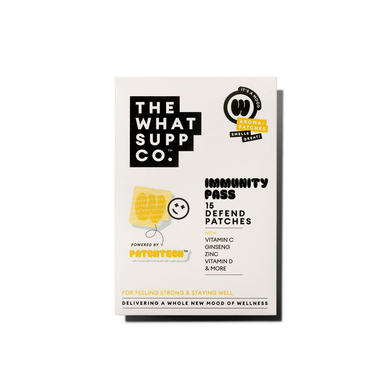 The What Supp Co Immunity Defend Patches pack of 15, UK version