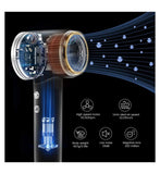 Laifen Swift Premium White high-speed hairdryer, imported from the UK