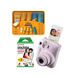 Soltan and Instax bundle with sun cream and camera, imported from the UK