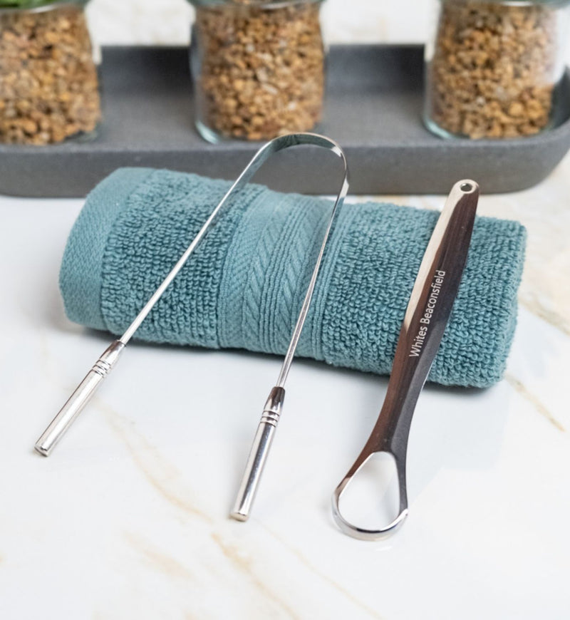 Whites Beaconsfield tongue scraper 2 pack, UK version