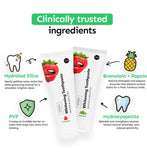 Whites Beaconsfield whitening toothpaste strawberry mint 75ml, UK version