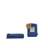 Panda 100% bamboo fitted sheet king navy, UK version