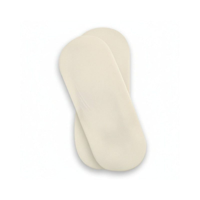 Clair de Lune organic moses basket sheets cream, UK version