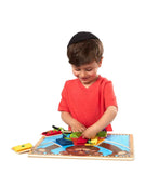 Melissa & Doug Basic Skills Board educational toy - British product