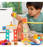 Melissa & Doug Blockables Town Set 73-piece, imported from the UK