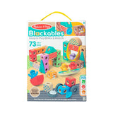 Melissa & Doug Blockables Town Set 73-piece, imported from the UK