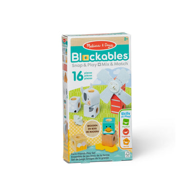 Boots Melissa & Doug Blockables Farm Building Set- Buy online at McGrocer