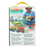 Melissa & Doug building playset vehicles 54 piece, imported from the UK