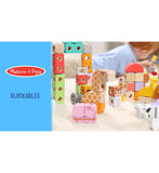 Melissa & Doug building playset vehicles 54 piece, imported from the UK