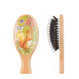 Kent Peter Rabbit Squirrel Nutkin hairbrush travel size, UK version