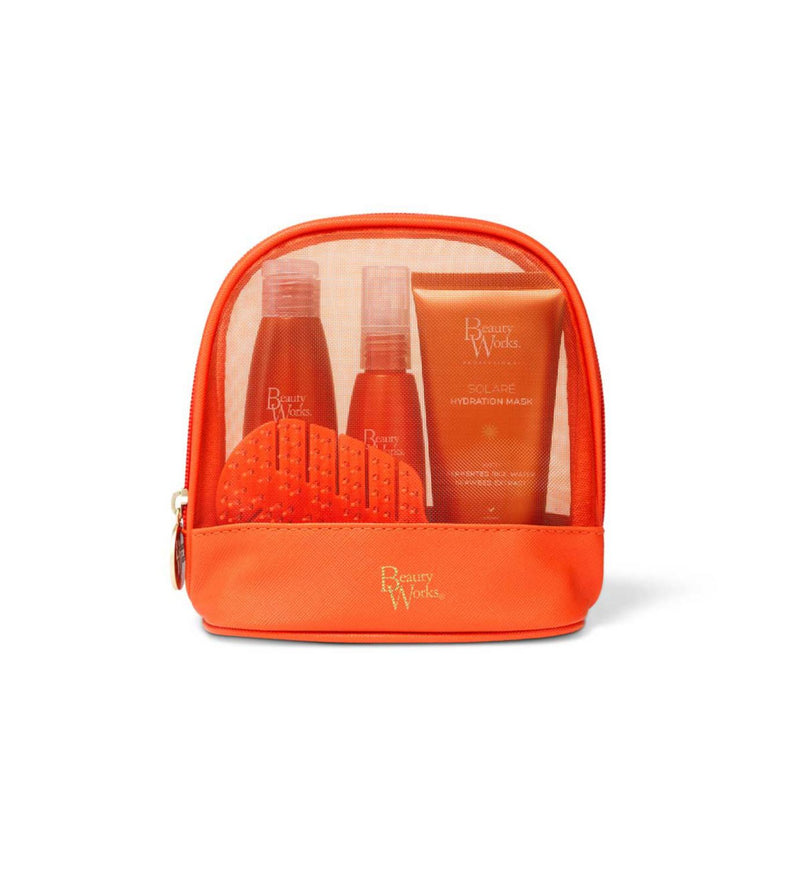 Beauty Works Solaré Jet-Set Sun Care Set travel size, UK version