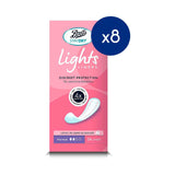 Staydry Lights Normal Liners 8 pack bundle (British brand)