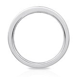 Costco eternity ring round brilliant cut channel set size P (British brand)