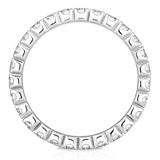Costco diamond eternity ring 1ct round brilliant 18ct white gold - British product