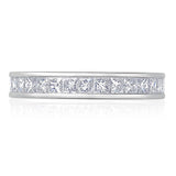 Costco platinum princess cut diamond eternity ring 2.00ctw, UK version