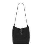 Saint Laurent Le 5 à 7 raffia shoulder bag, UK version