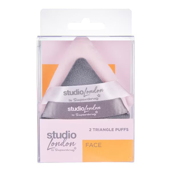 Studio London Triangle Puffs 2 Pack (British brand)