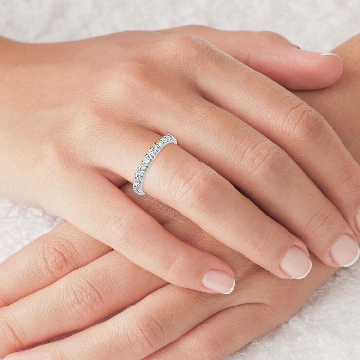 Costco diamond eternity ring 0.50ctw size L, imported from the UK