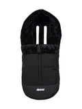 Doona Black Footmuff Cover winter baby accessory, UK version