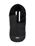 Doona Black Footmuff Cover winter baby accessory, UK version