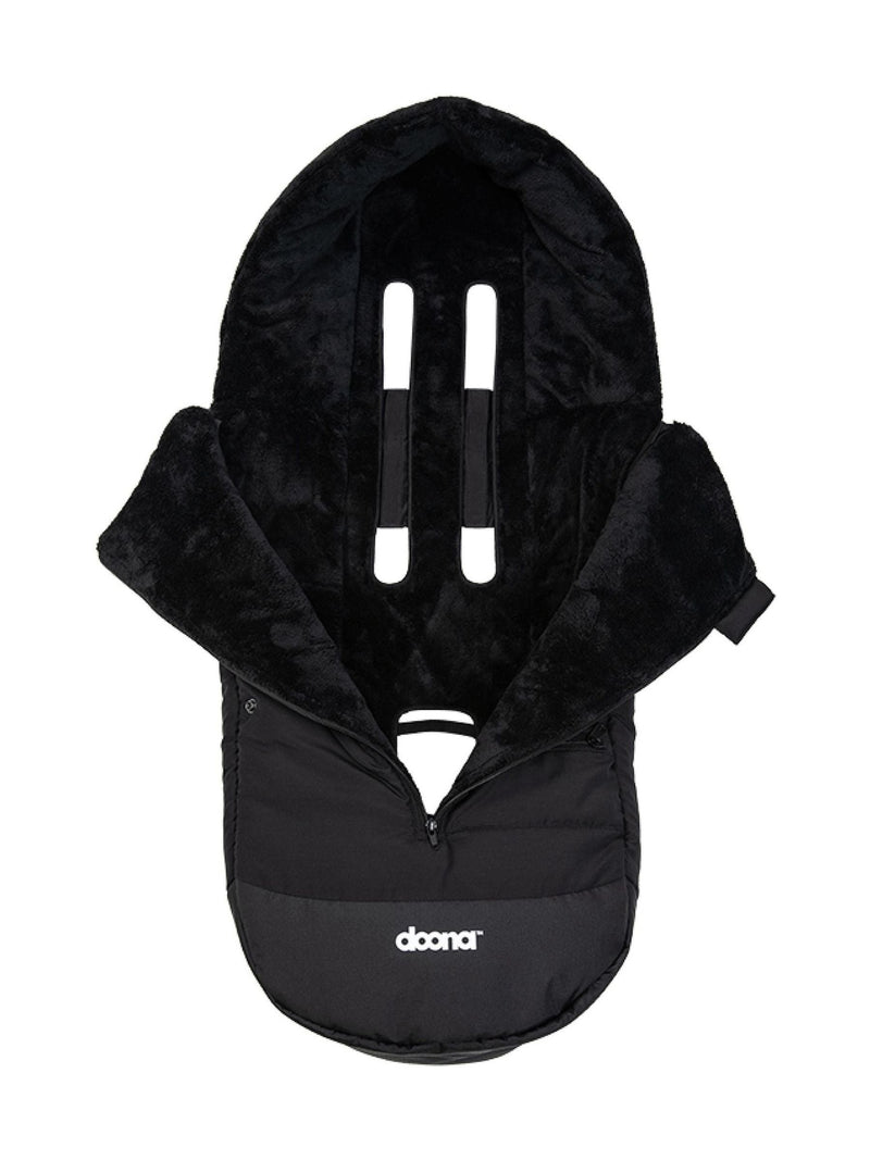 Doona Schwarzer Fusssack Bezug Winter Baby Accessoire, UK Version