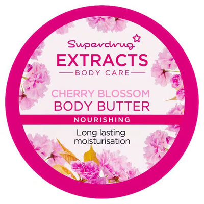 Superdrug Superdrug Extracts Cherry Blossom Body Butter- Kjøp online hos McGrocer