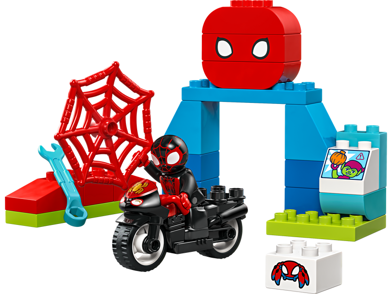 LEGO DUPLO Spin's Motorcycle Adventure 24 Pieces (British brand)