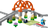 LEGO DUPLO Train Bridge and Tracks 42 Pieces (British brand)