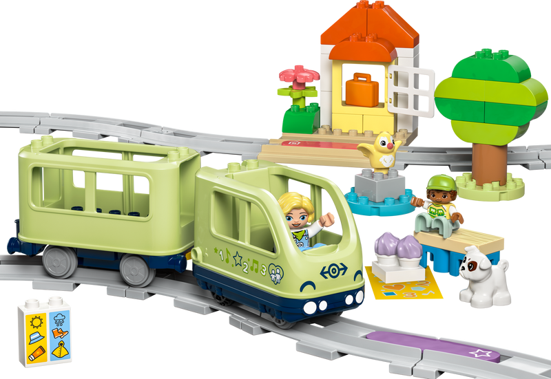 LEGO DUPLO Interactive Adventure Train 57 pieces , UK version