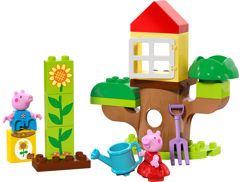 LEGO DUPLO Peppa Pig Garden Playset 20 pieces, imported from the UK