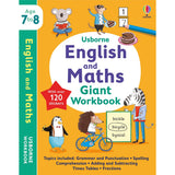 Usborne bumper workbook for children aged 5-8, imported from the UK