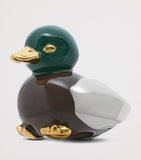 LOEWE duck dice charm brass 2cm, UK version
