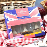 Cocoba Best Of British Hot Chocolate Spoons 3 x 50g x 2 Packs