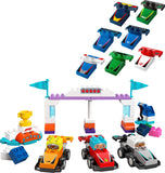 LEGO DUPLO F1 Racing Cars Drivers 70 Pieces - British product